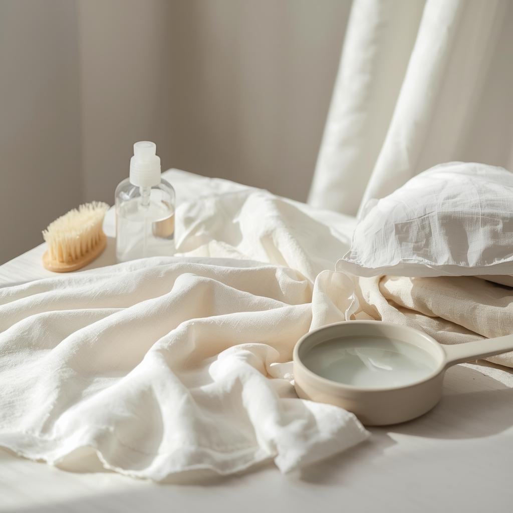 Cleaning methods, stain actions, and safe pressing