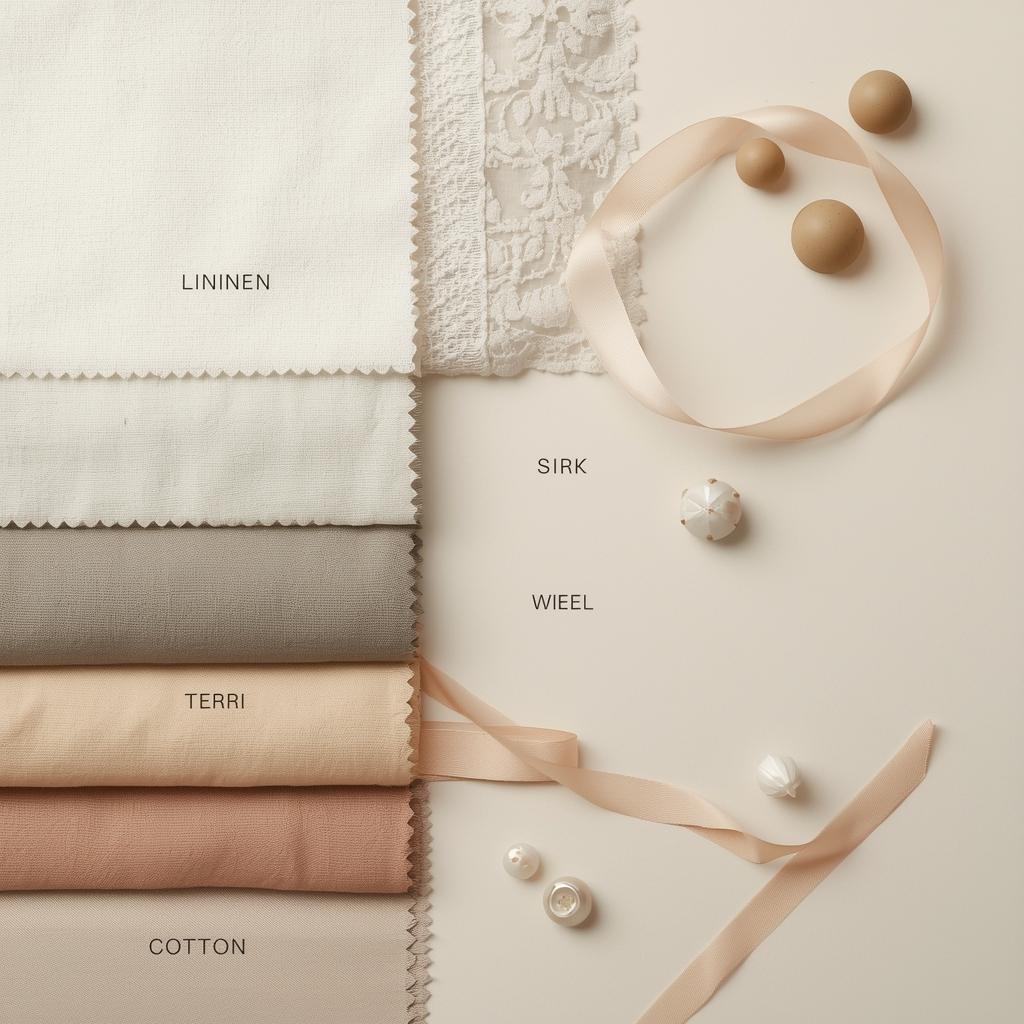 Fabric types and specific care for main fibers and trims